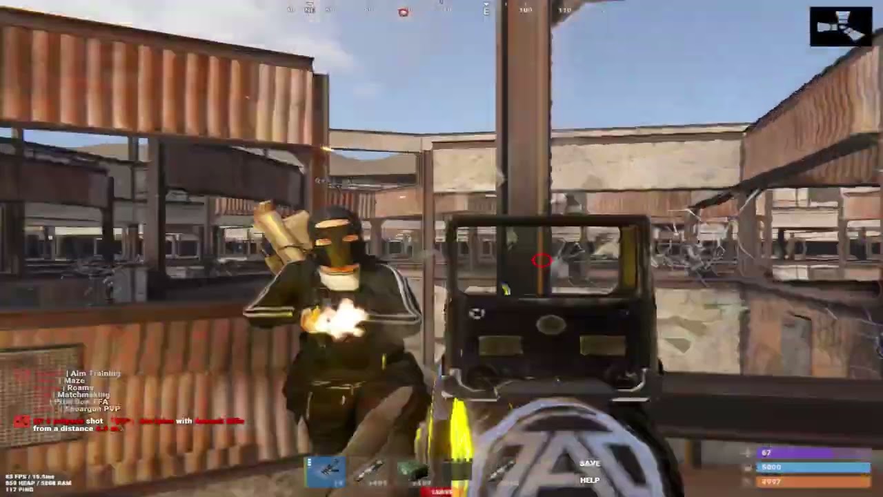 130 ping in maze DOGFIGHT